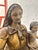 Madonna, Mother of God with Child, 18th Century, Carved Wood, Painted For Sale - Image 4 of 18