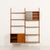 This elegant danish teak wall unit was made in the 1960s, in randers, denmark. It's a part of the modular ps system...