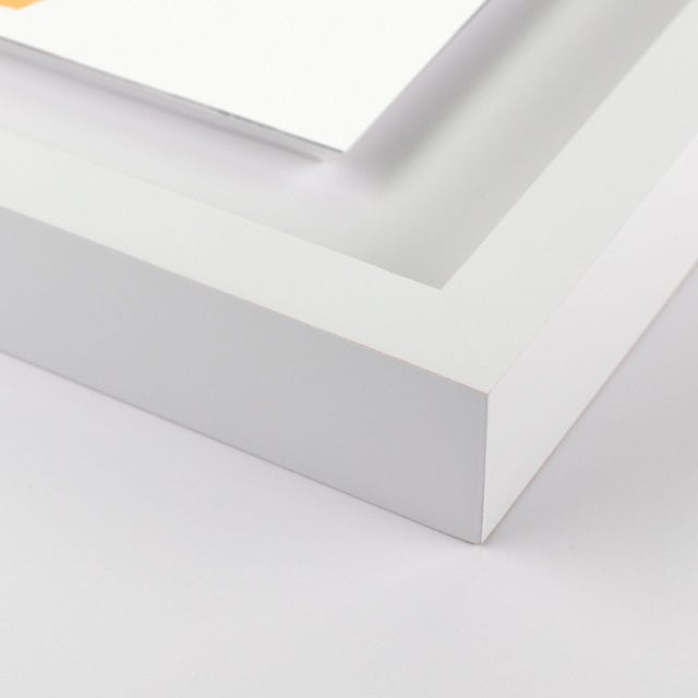 DESCRIPTION: Kiss on a Vase by Annie Naranian in White Frame, Medium Art Print SPECIFICATIONS: Type: Framed Paper. Framed...