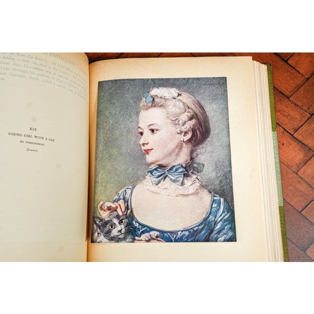Nice Illustrated French Pastellists Haldane MacFall Antique Leather Art Book For Sale - Image 12 of 16
