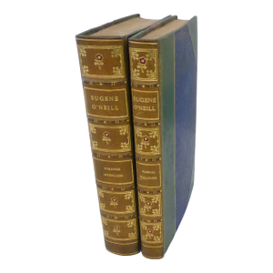 Antique Leatherbound Volumes of Eugene O'Neil - Set 2