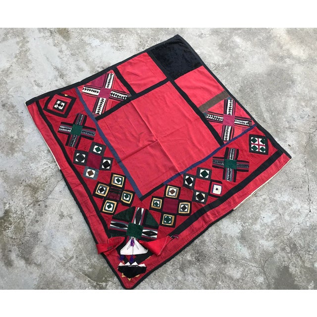 Traditional Antique Suzani Fabric For Sale - Image 3 of 8