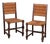 Chairs in the style of Charles Dudouyt, 1950s, Set of 2 For Sale