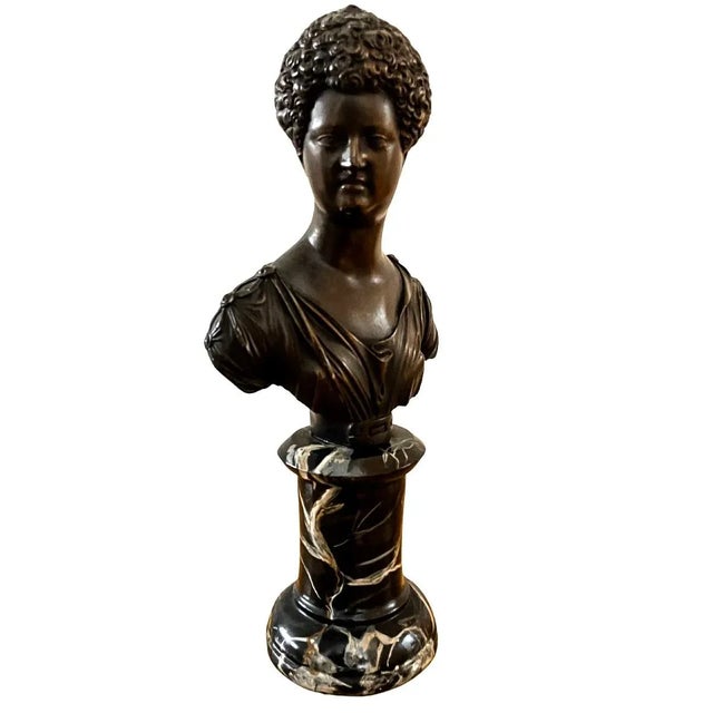 De Medicis Portrait Busts of King Henry IV & Queen Maria De Medici - A Pair For Sale In San Diego - Image 6 of 12