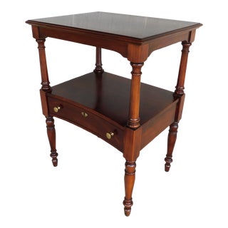 Statton Oldtowne Cherry 1 Drawer Nightstand For Sale