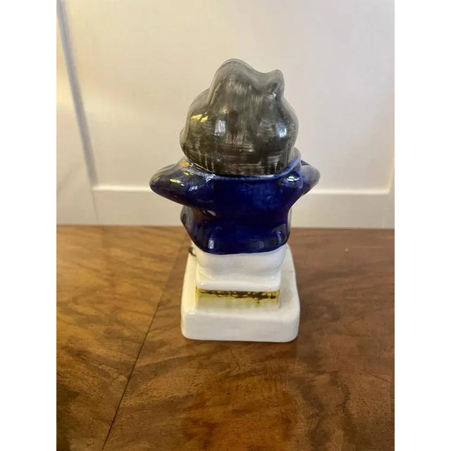 Antique Victorian Staffordshire Flatback Figure, 1880s For Sale - Image 3 of 5