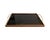 Brass Gold Plated Black Glass Bed Serving Tray Regency Modern Liquor Bar For Sale - Image 4 of 7