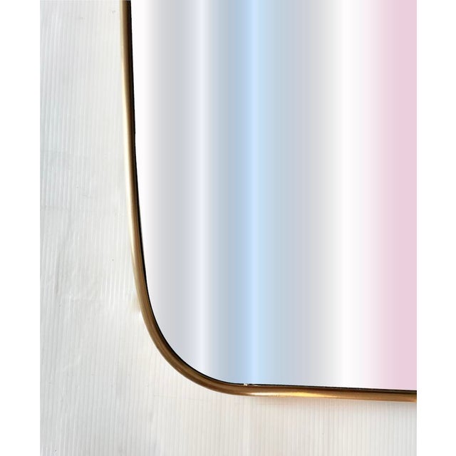 1970s Vintage High Shield Mirror, 1970s For Sale - Image 5 of 11