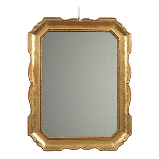 Gilt Framed Cabaret Mirror For Sale