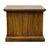 Brown High End Banded Walnut Italian Mediterranean Style 26" Square Accent Storage End Table For Sale - Image 8 of 10