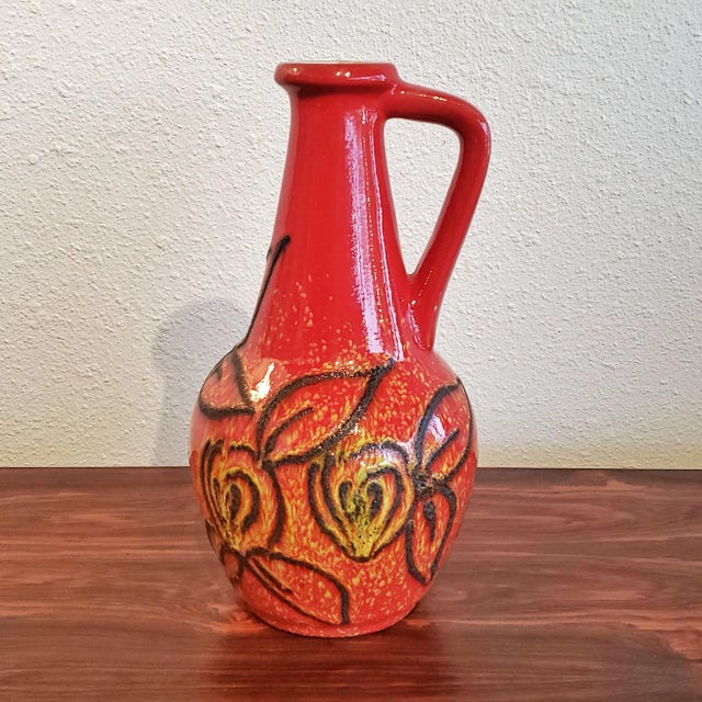 Bay Keramik Bay Keramik Vase Nr. 61/30 For Sale - Image 4 of 9