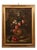 Italian Artist, Still Life with Flowers and Fruit, 1700s, Oil on Canvas, Framed For Sale