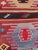 Tribal Vintage Turkish Tribal Red Flat-Weave Kilim Rug For Sale - Image 3 of 7