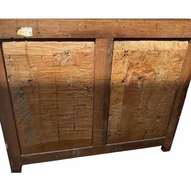 Wood Antique 18th C French Country Fruitwood Secretary Desk For Sale - Image 7 of 7