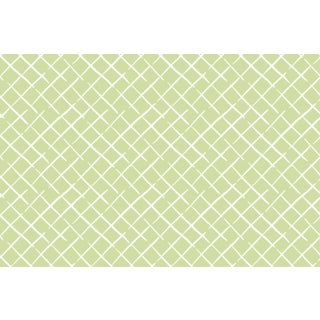 Bahama Court Meadow Green Fabric Sample For Sale
