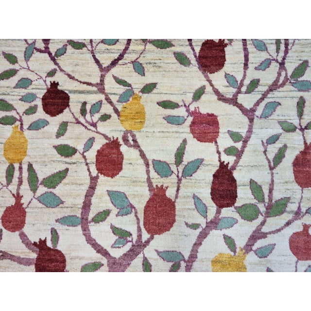 Handmade Vintage Persian Style Gabbeh Rug 4.7' X 6.4', 1970s For Sale - Image 10 of 11