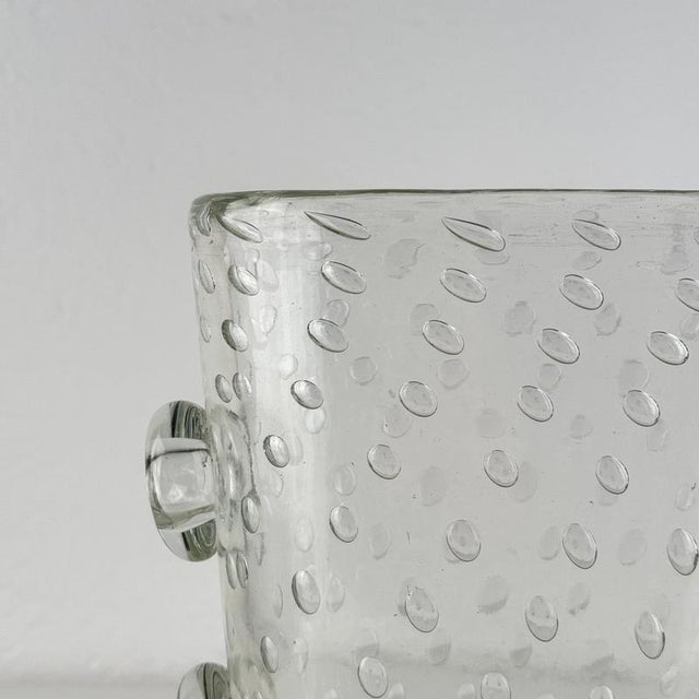 Pulegoso Glass Vase with Applied Discs by Ercole Barovier, 1930s For Sale - Image 15 of 17