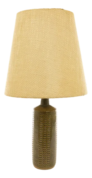 Dark Olive Table Lamp by Annelise and Per Linnemann-Schmidt for Palshus, 1960s