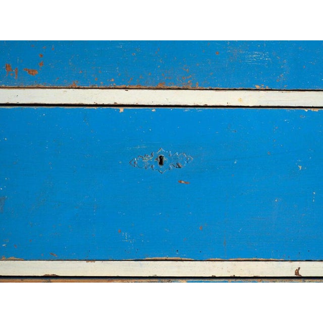 Antique Painted Chest of Drawers in Pine, Central Europe, 1890 For Sale - Image 10 of 16