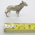 Silver Vintage Italian Handmade Genuine Silver 1950s Goat Figurine Miniature, Made in Florence (Firenze, Italy) For Sale - Image 8 of 8