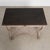 19th Century Swedish Gustavian Gray and Black Painted Console Table With Drawer For Sale - Image 4 of 16