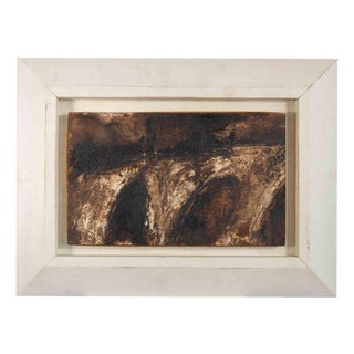 Paolo La Motta, Crushing, 1996, Mixed Media Painting on Board For Sale