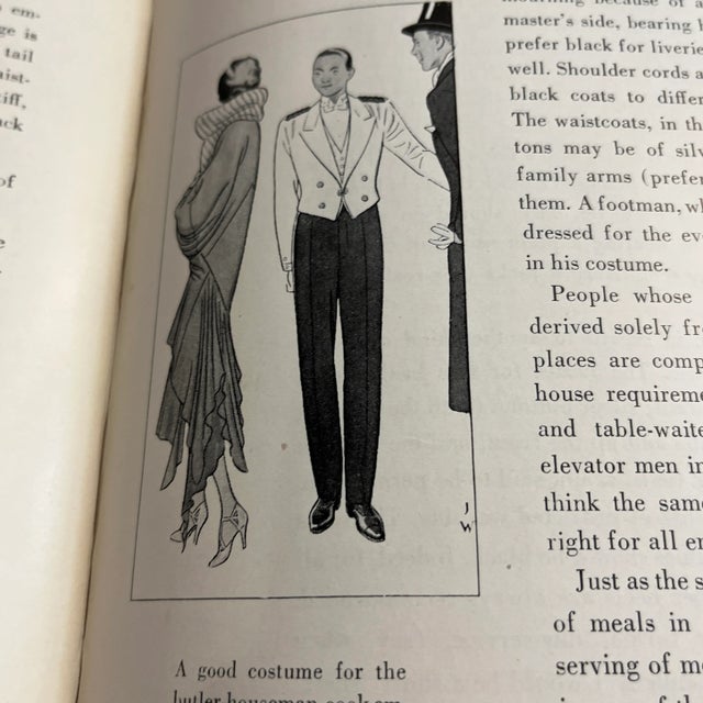 1930 Vogue's Book of Smart Service Book For Sale - Image 4 of 11