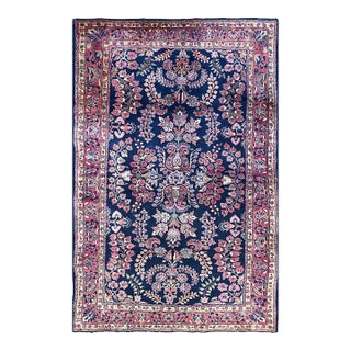 Antique Persian Mohajeran Sarouk Rug For Sale