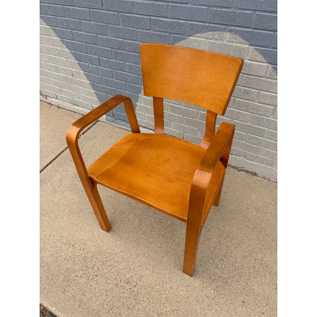 Thonet 1960 Bentwood Side Chair Attributed to Thonet For Sale - Image 4 of 12