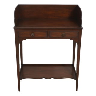 Kittinger 2 Drawer Mahogany Serving Table For Sale