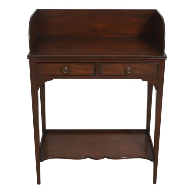 Kittinger 2 Drawer Mahogany Serving Table For Sale