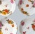 Antique French Limoges Floral & Gold Porcelain Bowls - Set of 8 For Sale - Image 10 of 14
