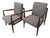 Vintage Danish Walnut MCM Chairs For Sale