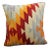Colorful Turkish Kilim Decorative Pillow Cover - 19"x20.5" For Sale