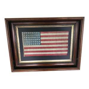Antique 48 Star American Flag #114