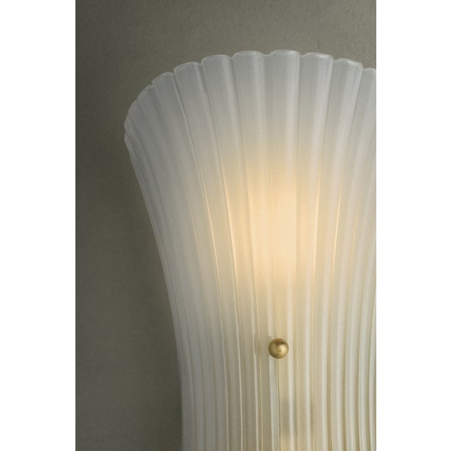 Contemporary Mitzi Esmae 7 in. 2 Light Wall Sconce in Aged Brass Finish For Sale - Image 3 of 13