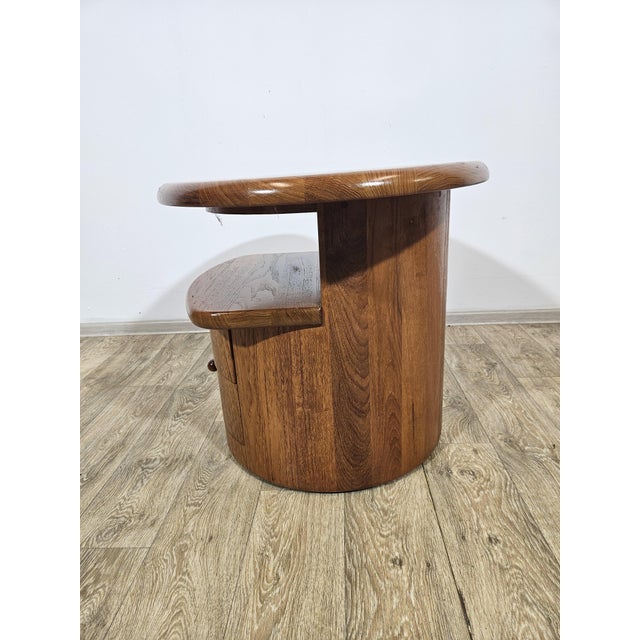 Teak TV Table with Swivel Top from Silkeborg Møbelfabrik, 1960s For Sale - Image 5 of 15
