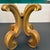Late 20th Century Late 20th Century Hollywood Regency Scrolled Gilt Octagonal Glass Side Table For Sale - Image 5 of 7