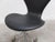 Black Vintage 3117 Swivel Desk Chair in Leather by Arne Jacobsen for Fritz Hansen, 1971 For Sale - Image 8 of 18