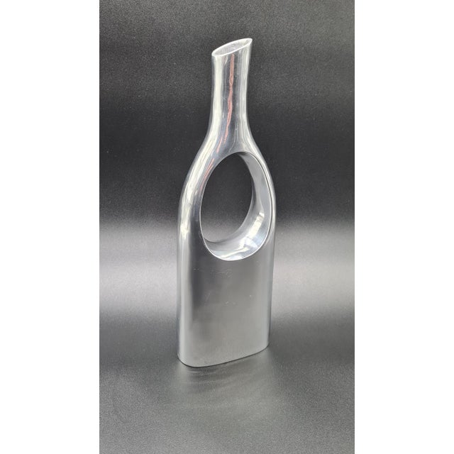 Vintage Aluminum Vase, 2000s For Sale - Image 4 of 14