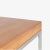 Solid Wood Accent Bench Tables With Steel Bases, Pair For Sale In New York - Image 6 of 7