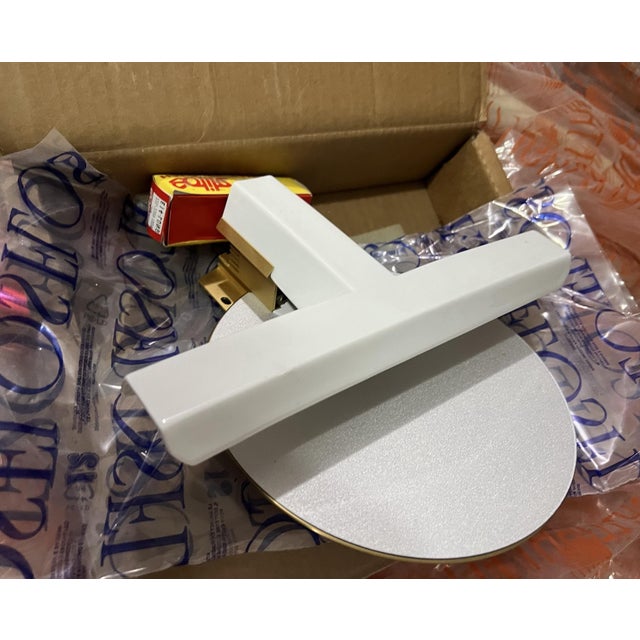 Metal Flos Oti by Afra & Tobia Scarpa Wall Lamp, Brand New, Italy 80s For Sale - Image 7 of 9