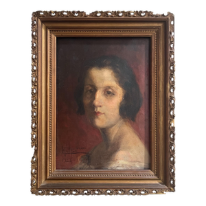 Original Early Twentieth Century Oil Painting, Signed