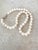 Vintage 18" Honora Cultured Pearl Necklace With Sterling Silver Clasp For Sale - Image 4 of 5