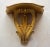 Wood Vintage Hollywood Regency Gilt Wall Mirror With Matching Console Shelf For Sale - Image 7 of 11