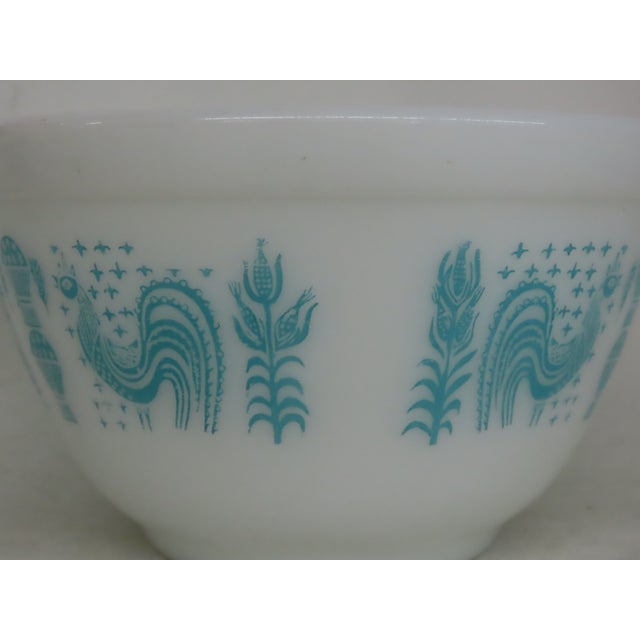 Glass Mid Century Pyrex Amish Butterprint Mixing Bowl Farmhouse 4670b For Sale - Image 7 of 16