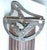 Art Deco Wooden and Wrought Iron Fan-Shaped Towel Rack, 1930s For Sale - Image 4 of 7