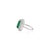 Not Yet Made - Made To Order 5.24 Carat Zambian Emerald Estate Diamond Ring Size 6 in 14k White Gold For Sale - Image 5 of 13