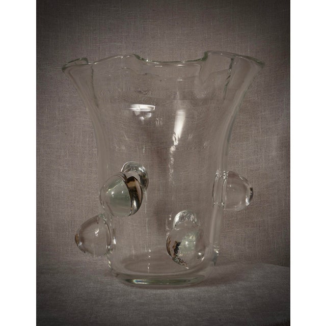 Mid-Century Murano Art Glass Vase, 2000s For Sale - Image 7 of 9