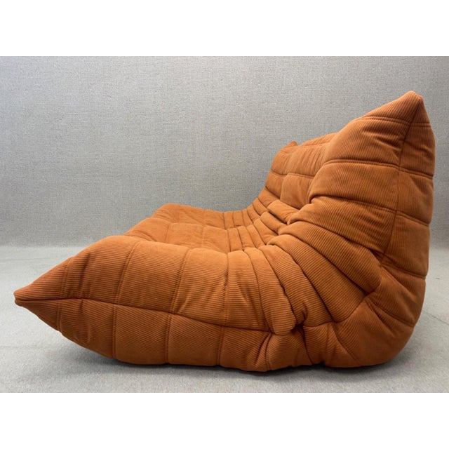 Red Togo Two-Seater Sofa by Michel Ducaroy for Ligne Roset, 2007 For Sale - Image 8 of 18